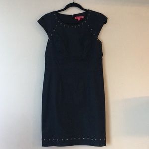 Studded Denim Dress